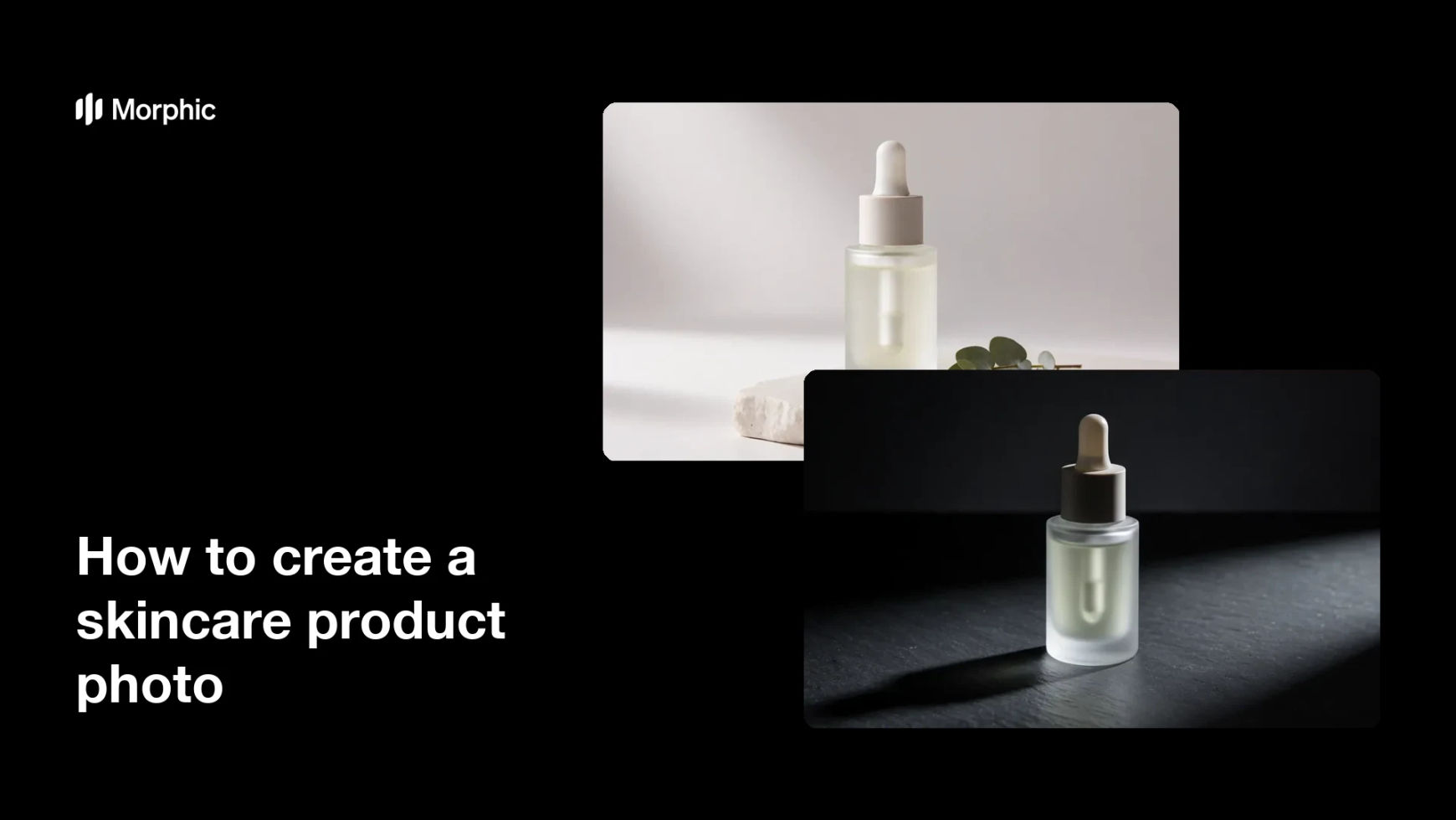 How to create a skincare product photo