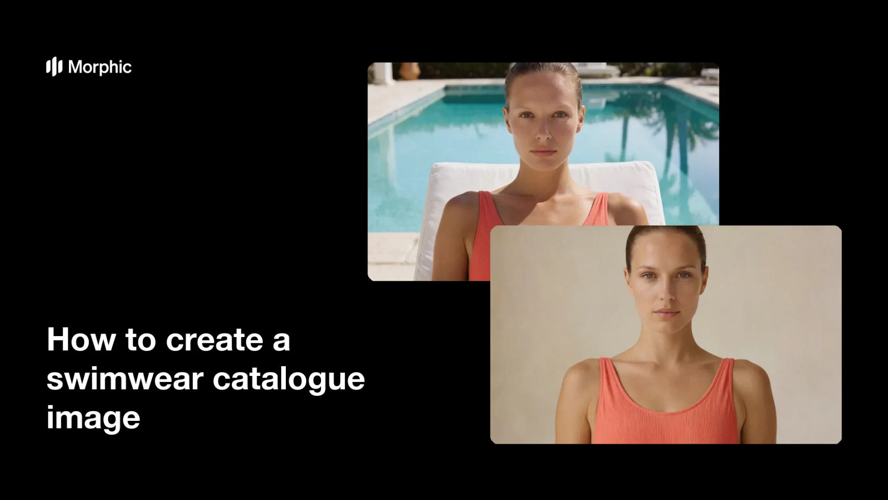 How to create a swimwear catalogue image