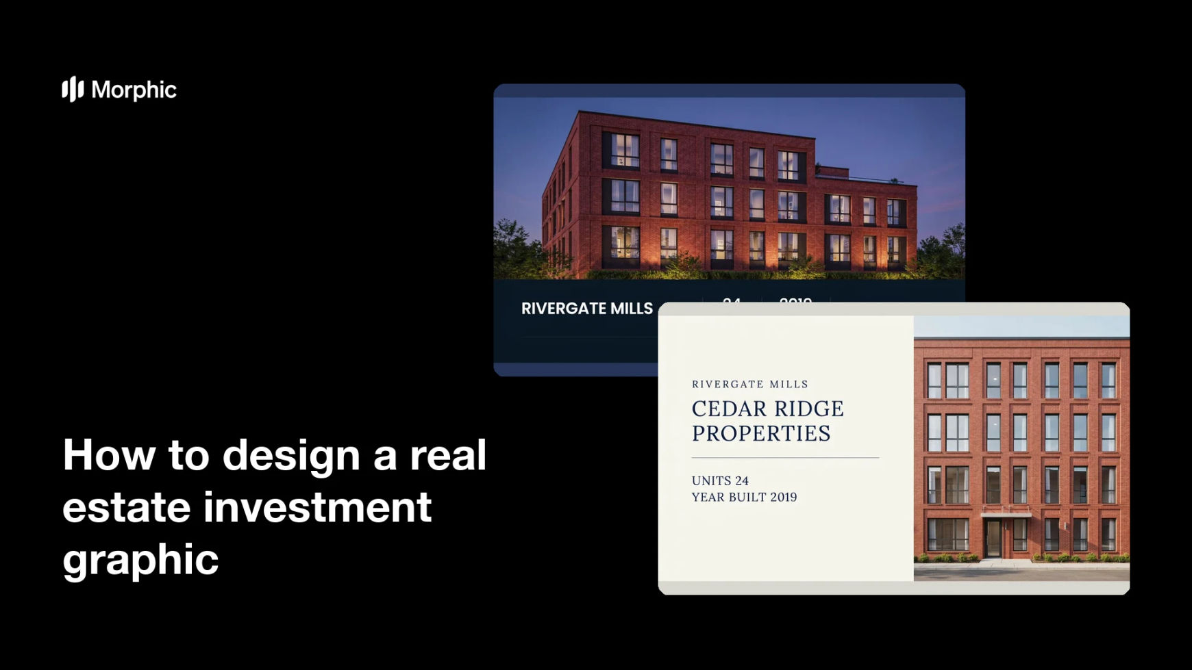 How to design a real estate investment graphic
