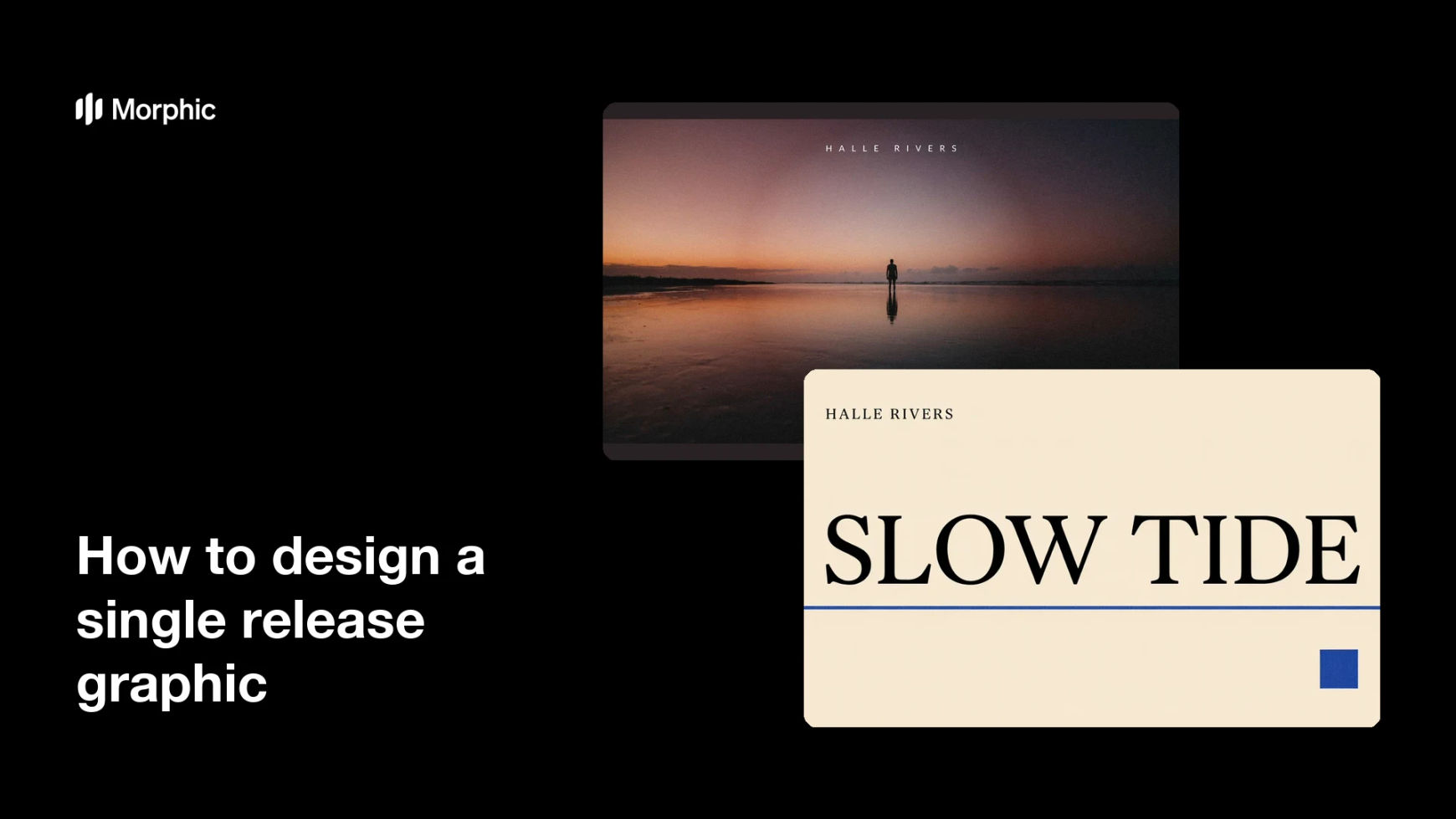 How to design a single release graphic