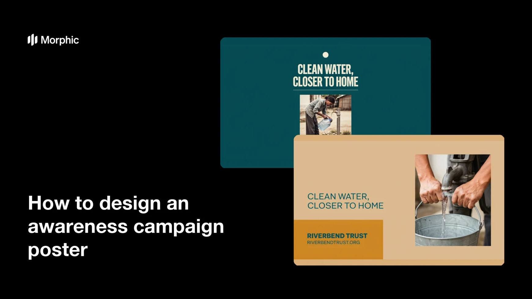 How to design an awareness campaign poster