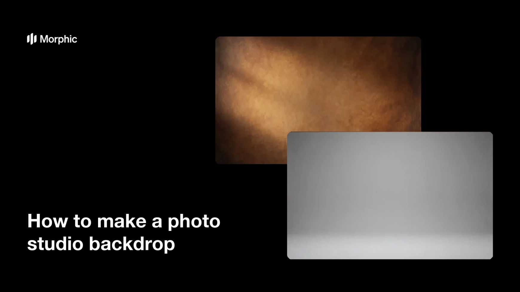 How to make a photo studio backdrop