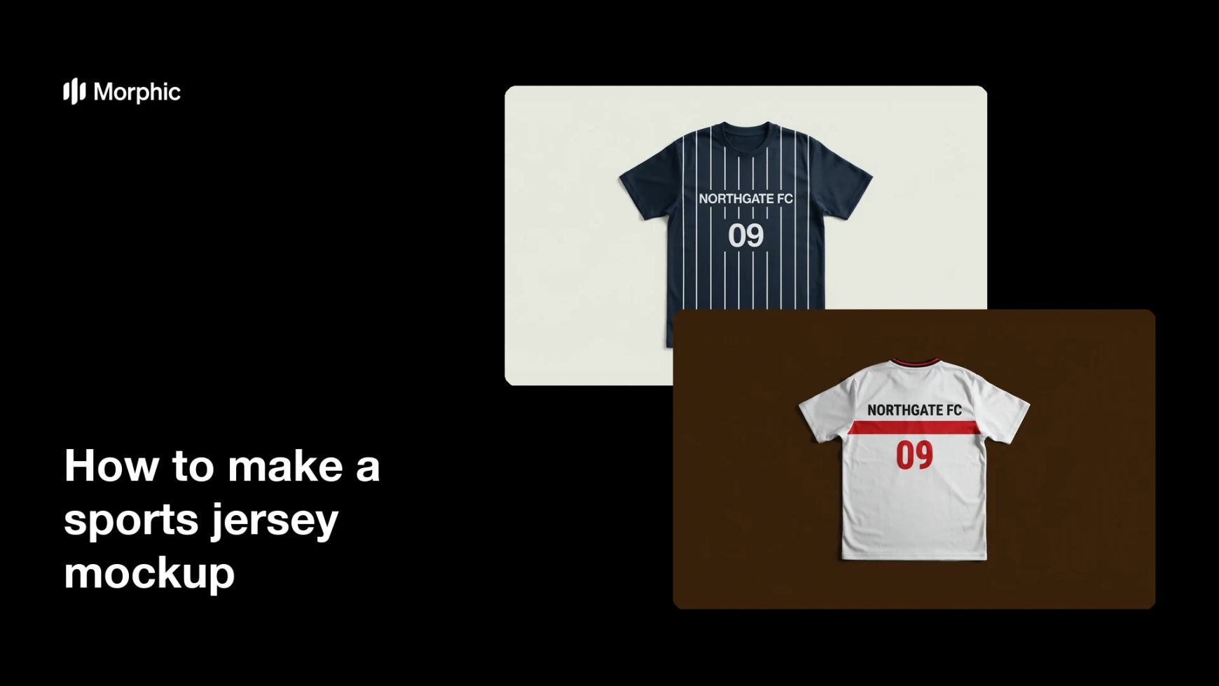 How to make a sports jersey mockup