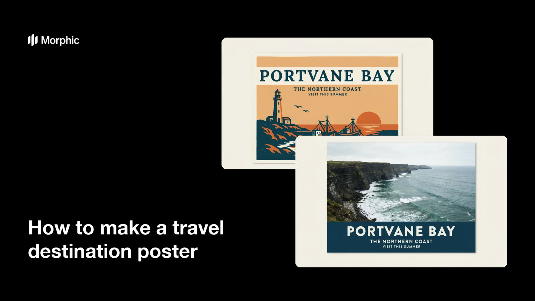 How to make a travel destination poster