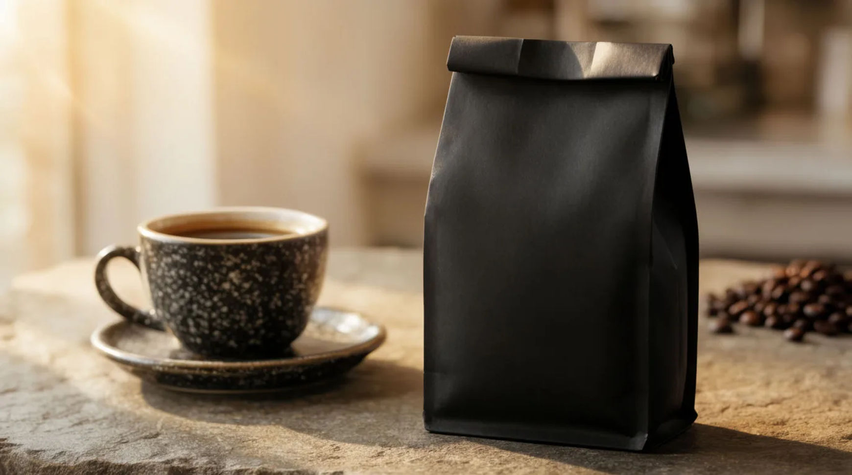 Coffee brand ad examples and how to make yours with AI
