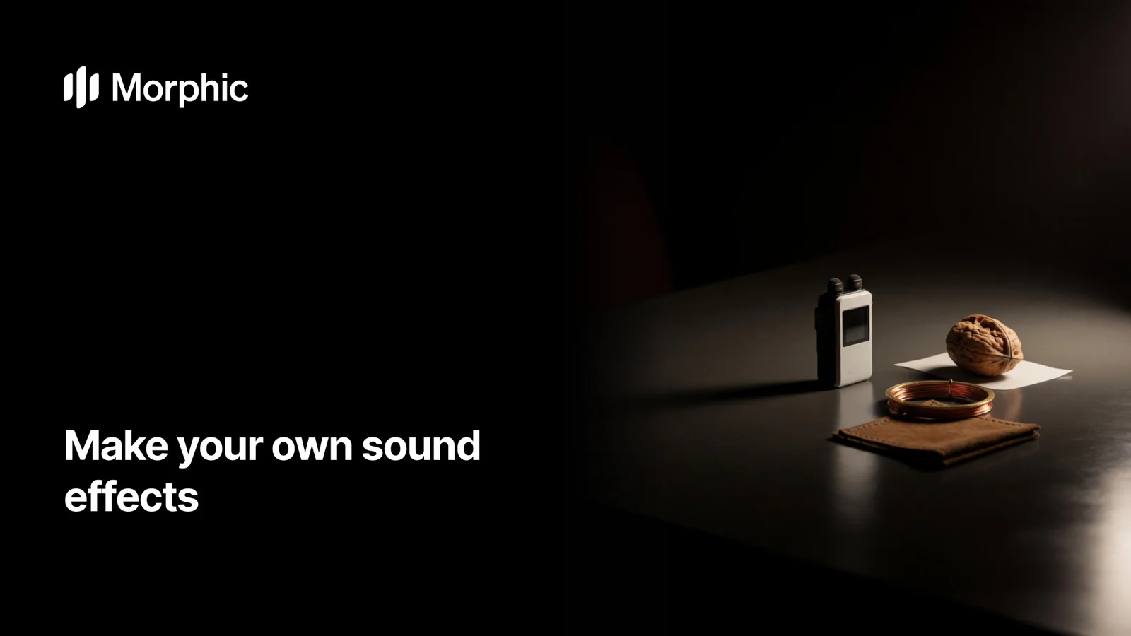 How to make your own sound effects