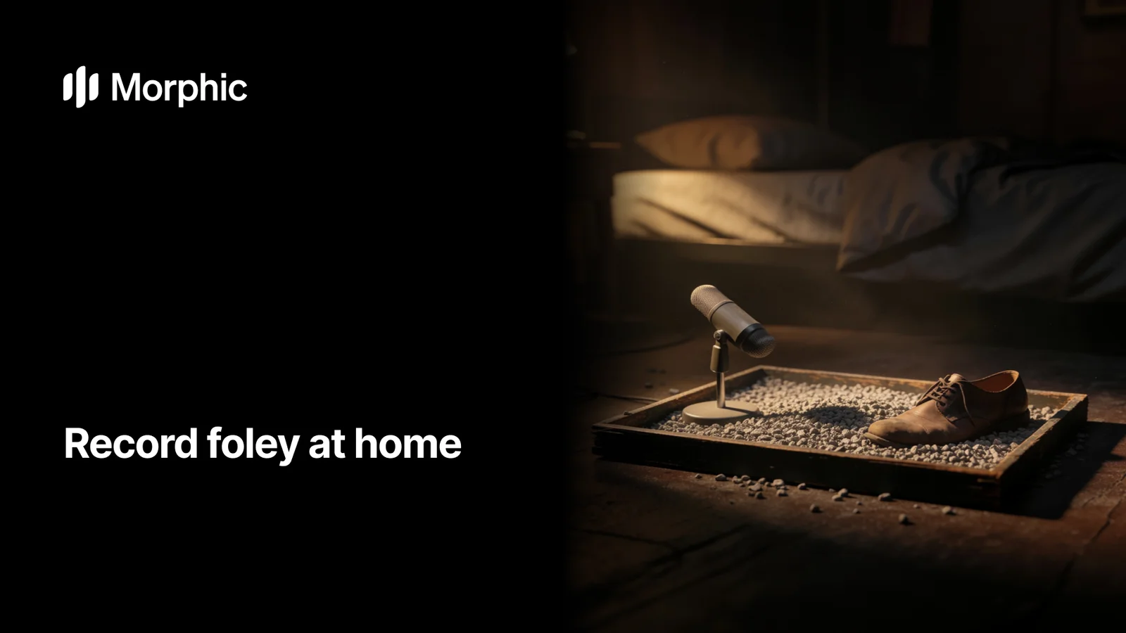 How to record foley at home