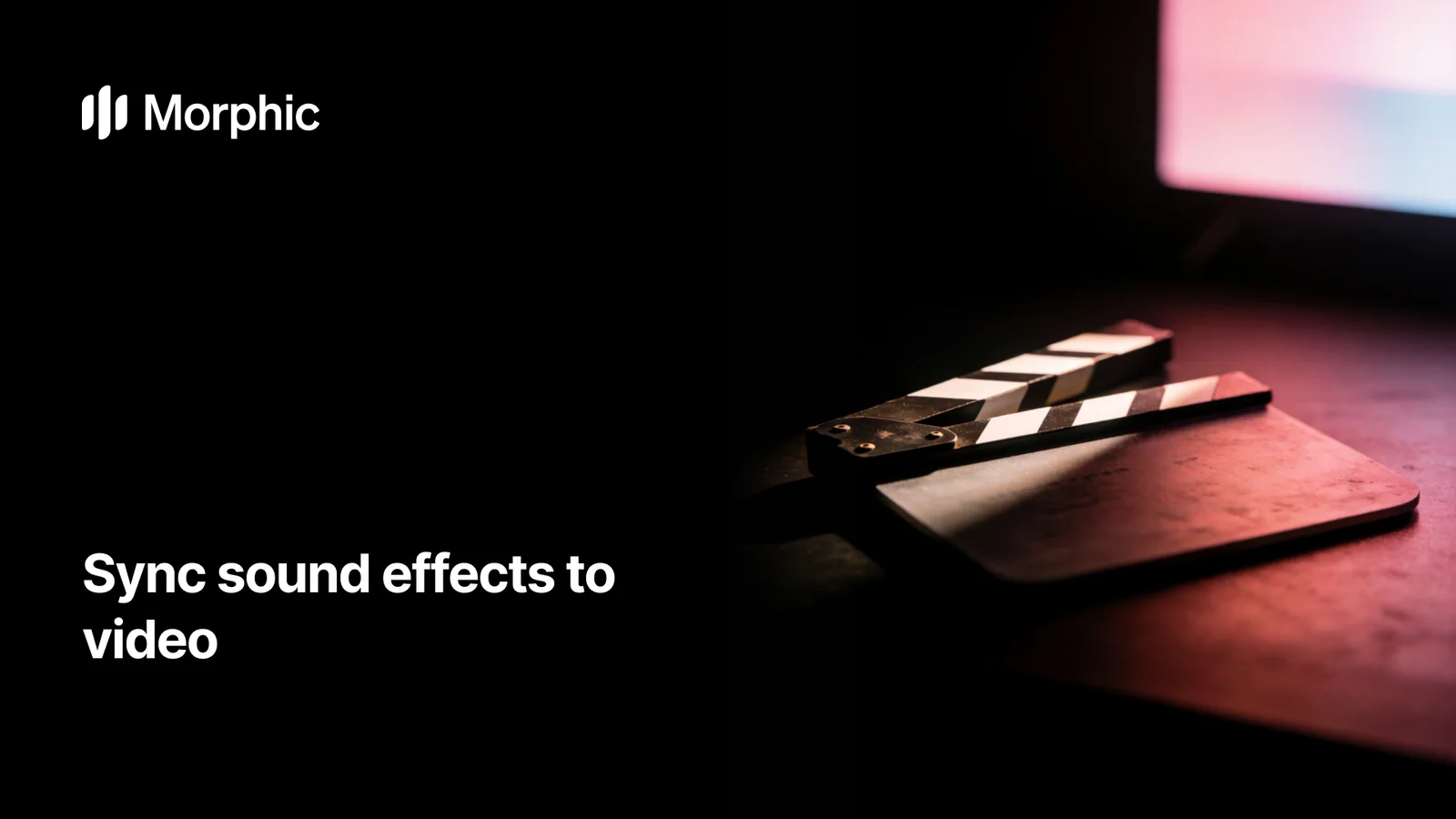 How to sync sound effects to a video