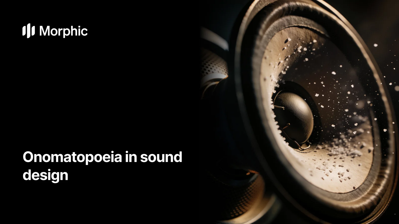 Onomatopoeia in sound design: from word to sound