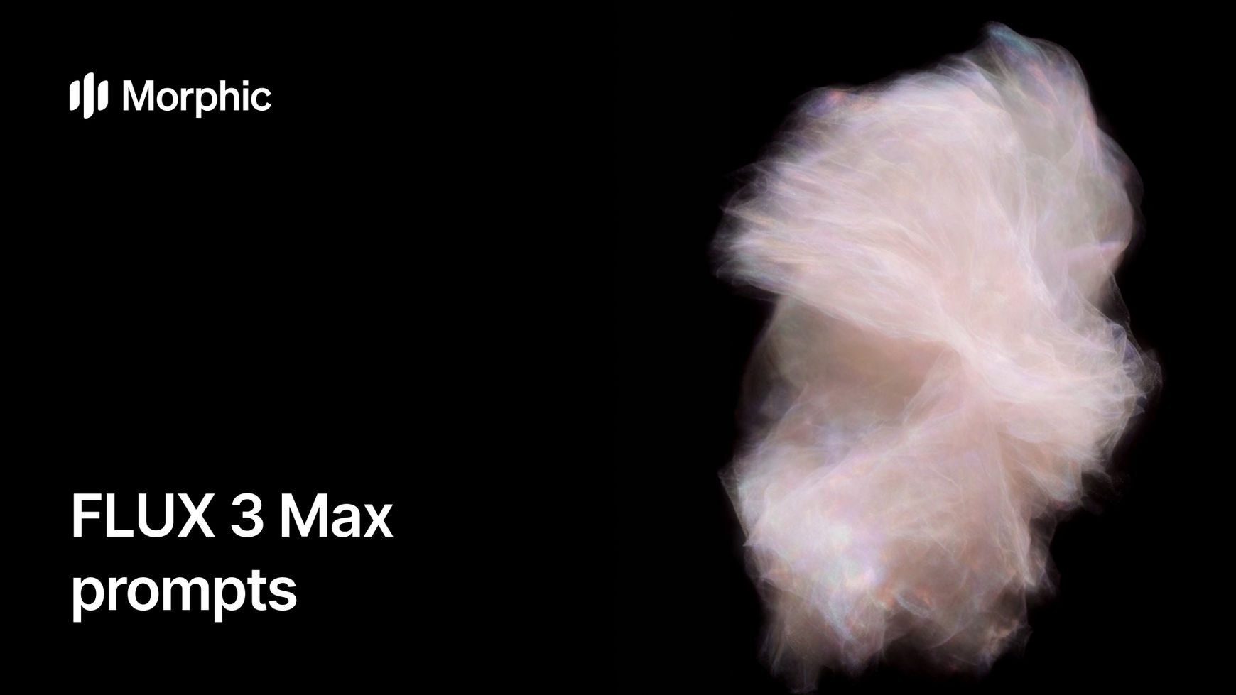 FLUX 3 Max prompt library on Morphic