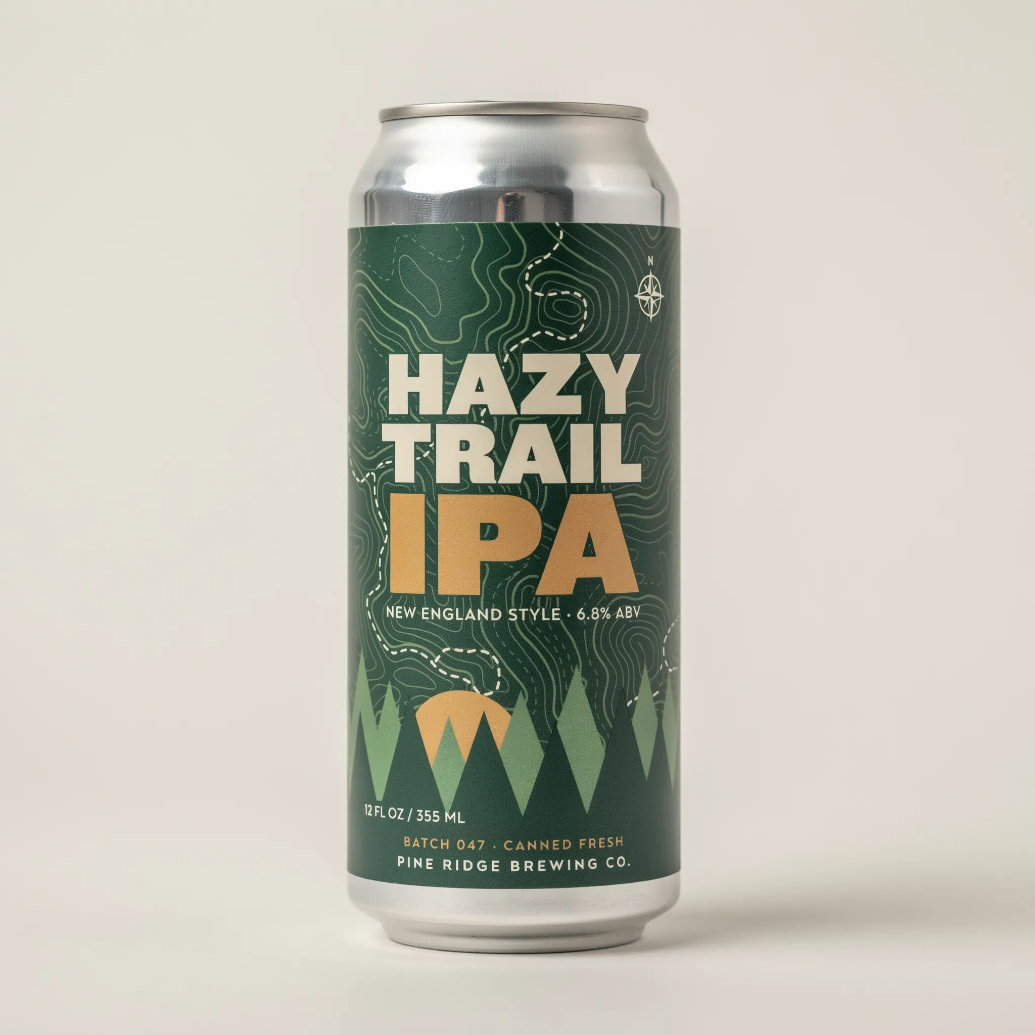 Eine Craft-Beer-Dose mit klarem, gut lesbarem Etikett