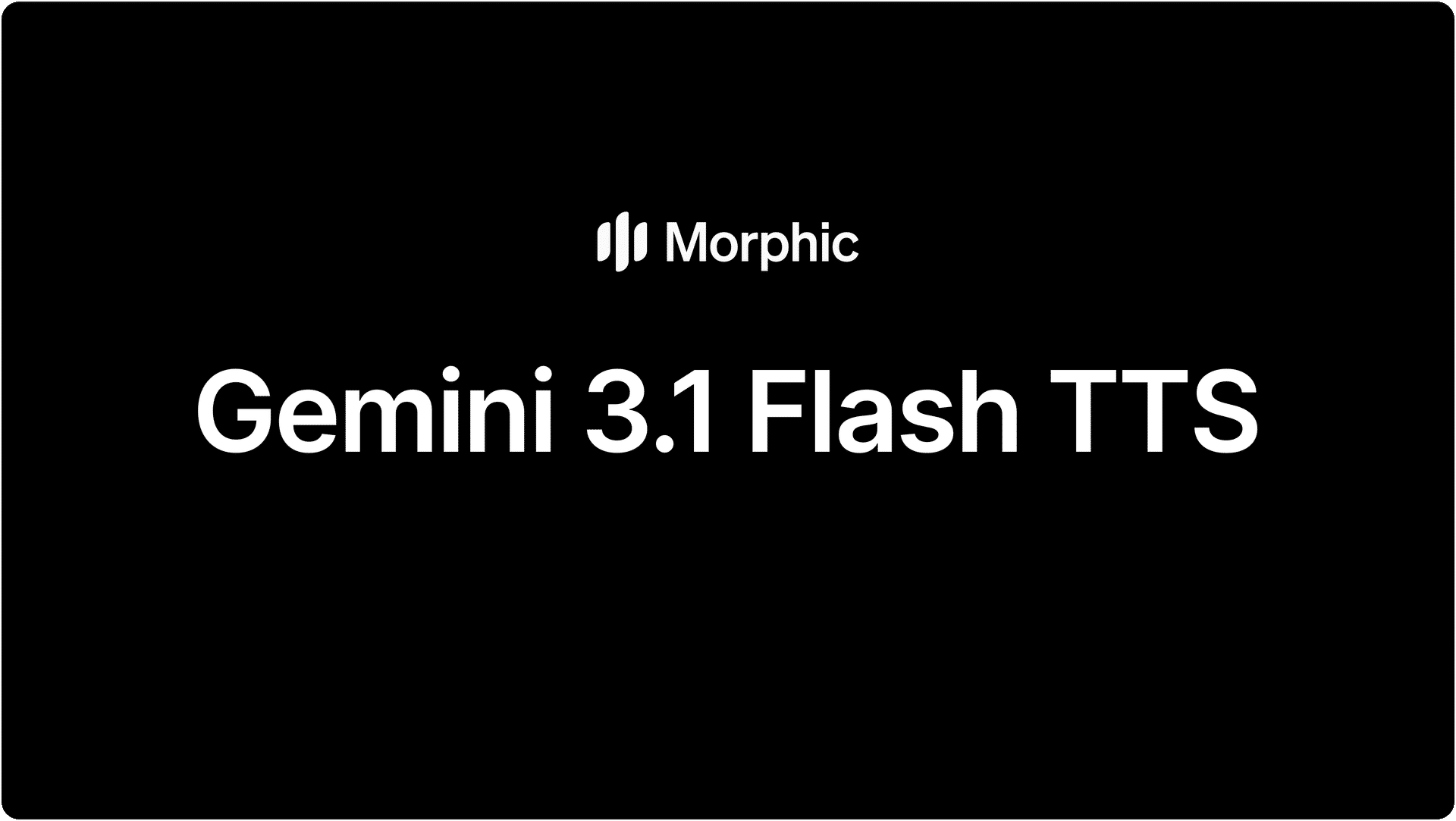 Gemini 3.1 Flash TTS
