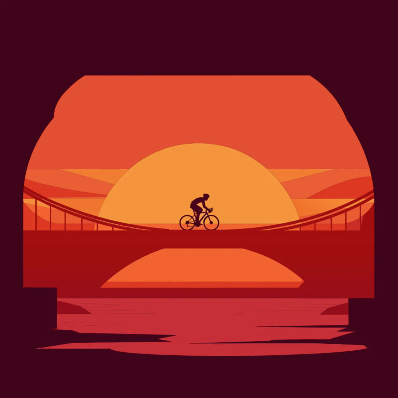 Flat scene