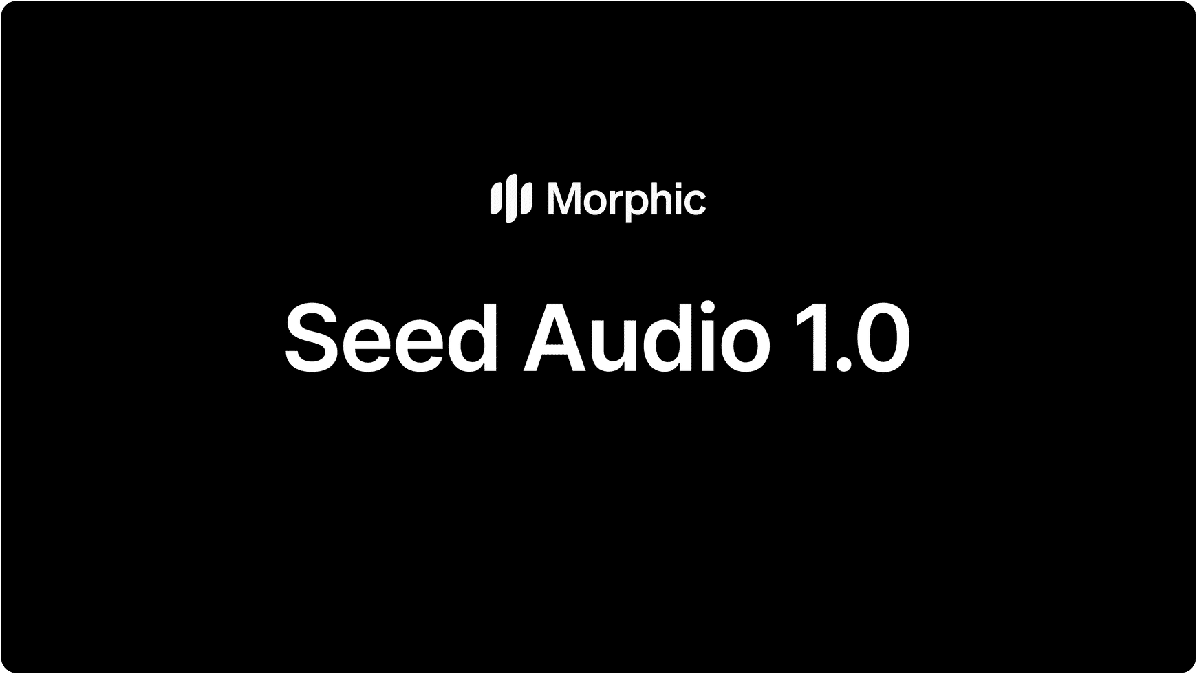 Seed Audio 1.0: Der komplette Guide