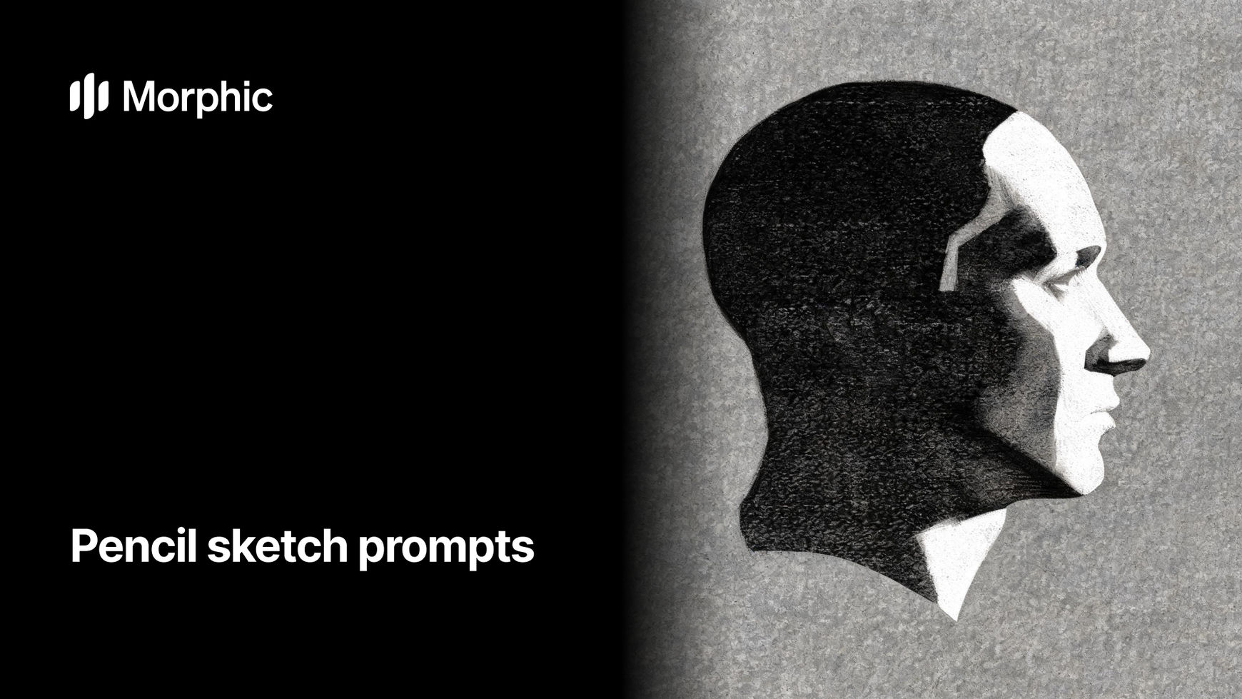 Pencil sketch prompt library on Morphic