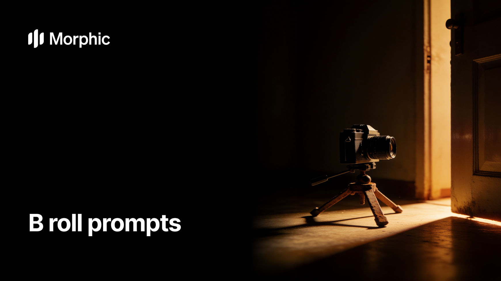 B roll prompt library on Morphic