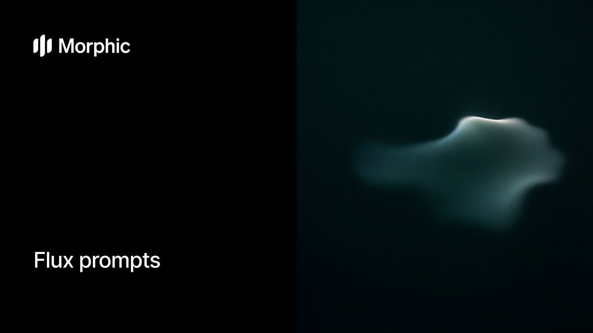 Flux prompt library on Morphic