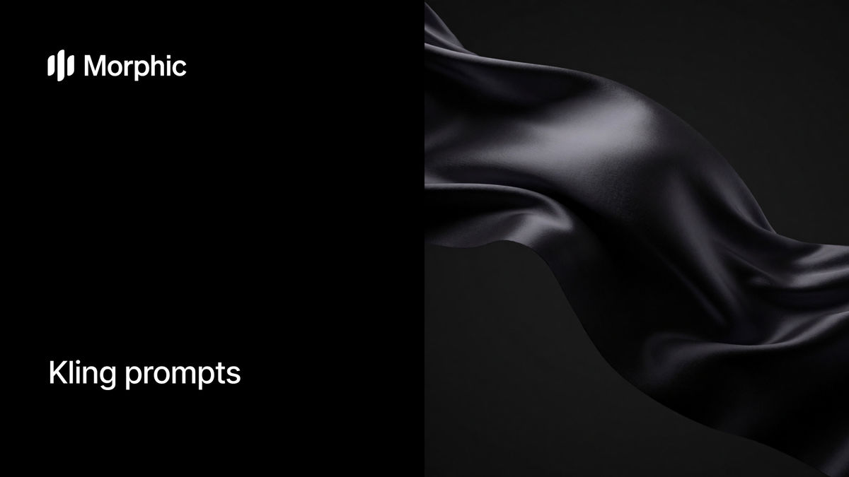 Kling prompt library on Morphic