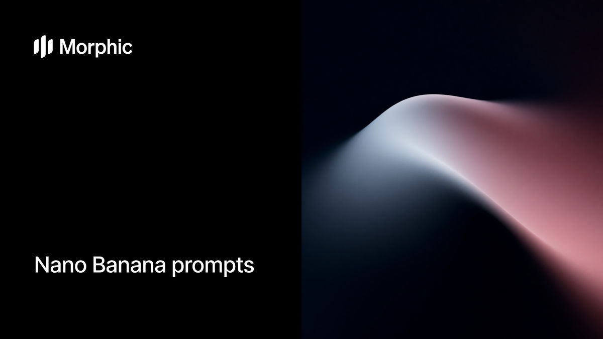 Nano Banana prompt library on Morphic