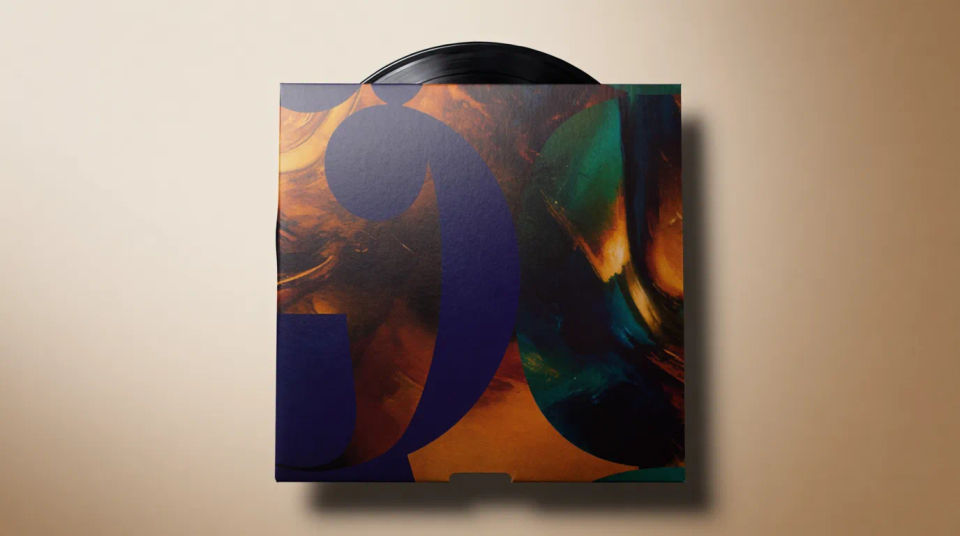 Vinyl sleeve mockup