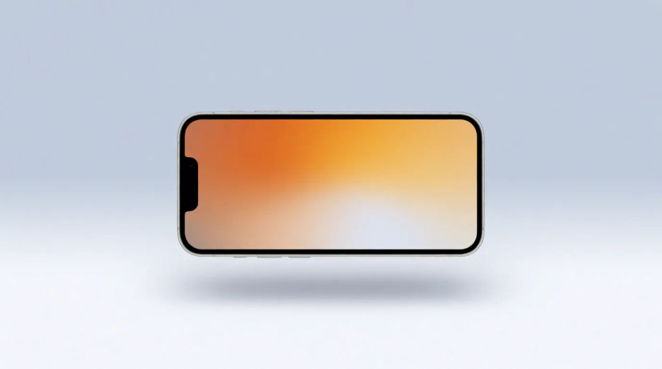 Landing page product shot