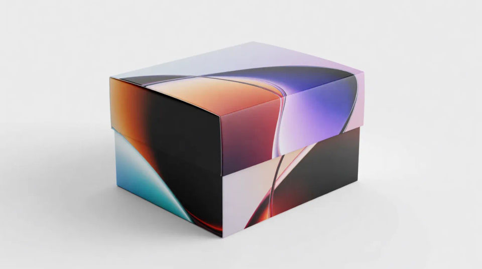Assembled 3D box