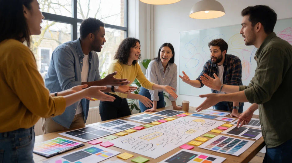 Creative agency case study visual