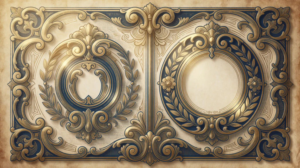 Certificate centerpiece