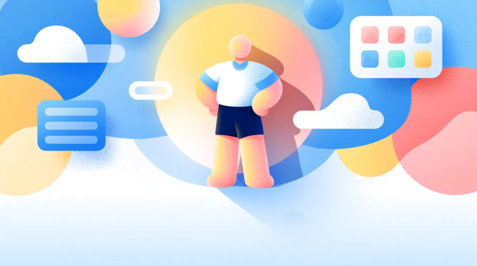App welcome screen