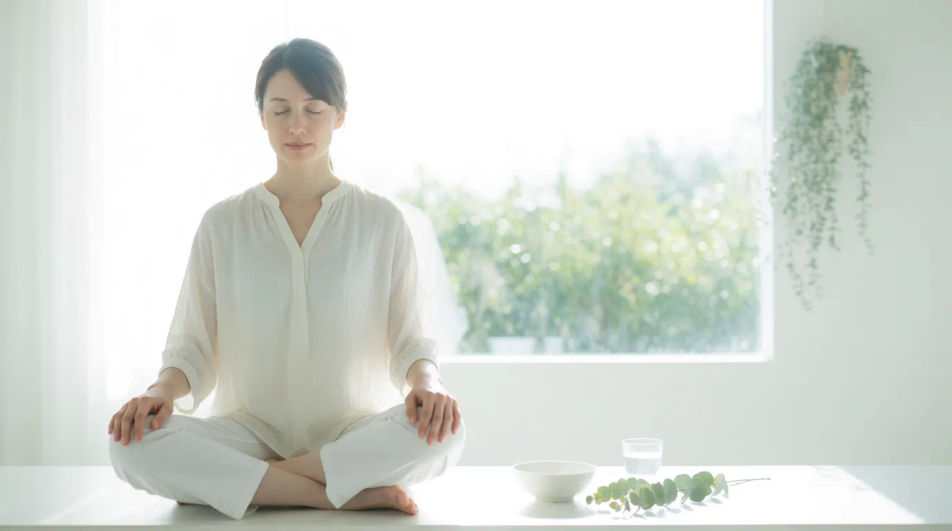 Wellness brand social post