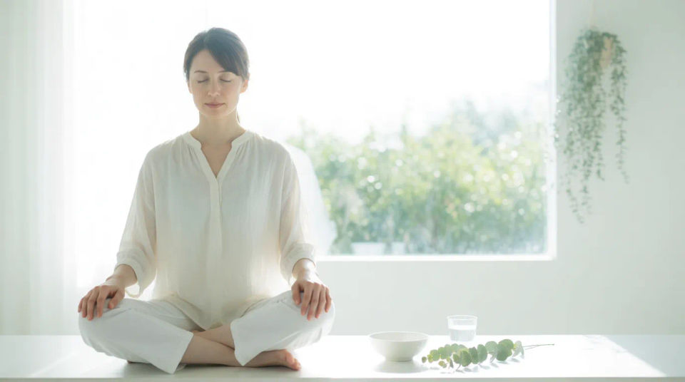 Wellness brand social post