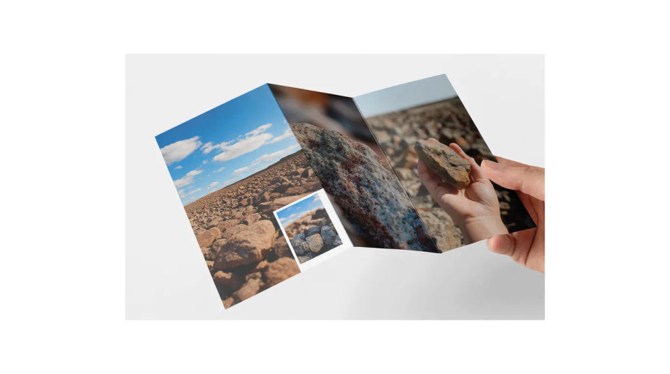 Trifold handout mockup