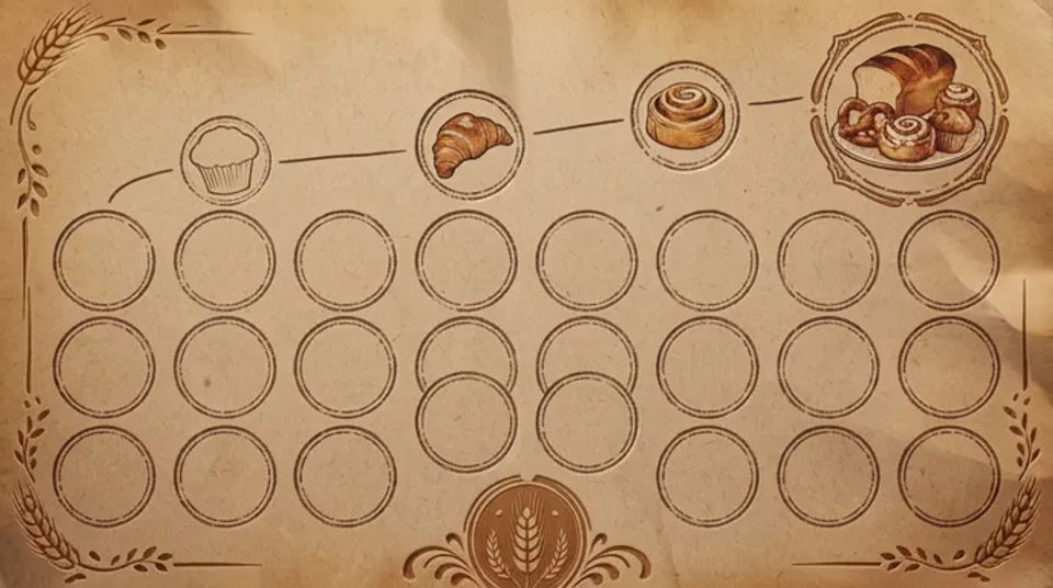 Back with stamp grid