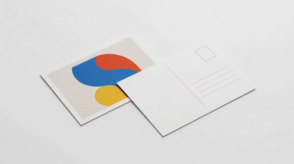 Print product flat lay