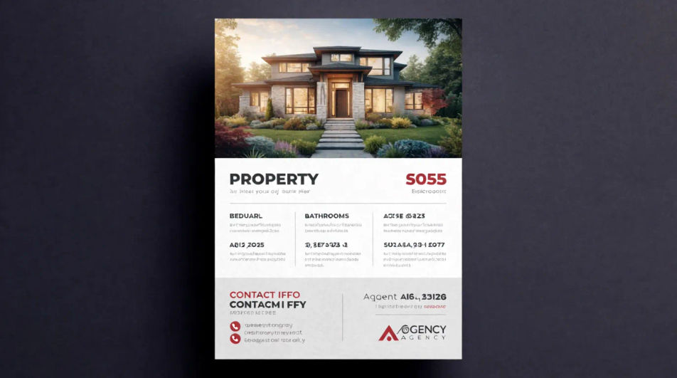 Single-page flyer