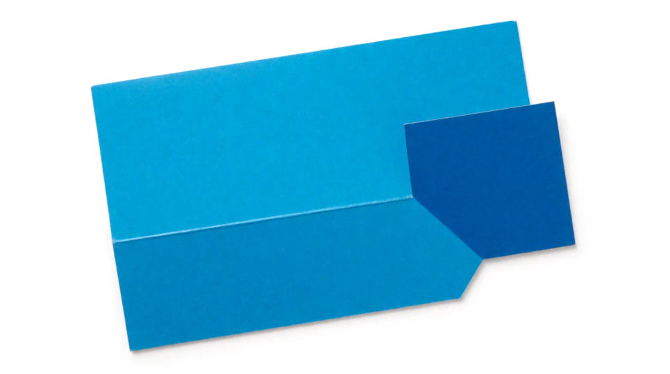 Print template flat lay