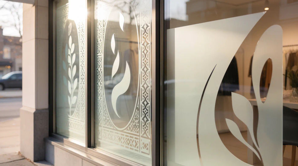 Window vinyl visual