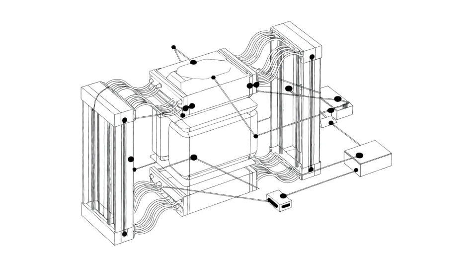 Patent style line drawing