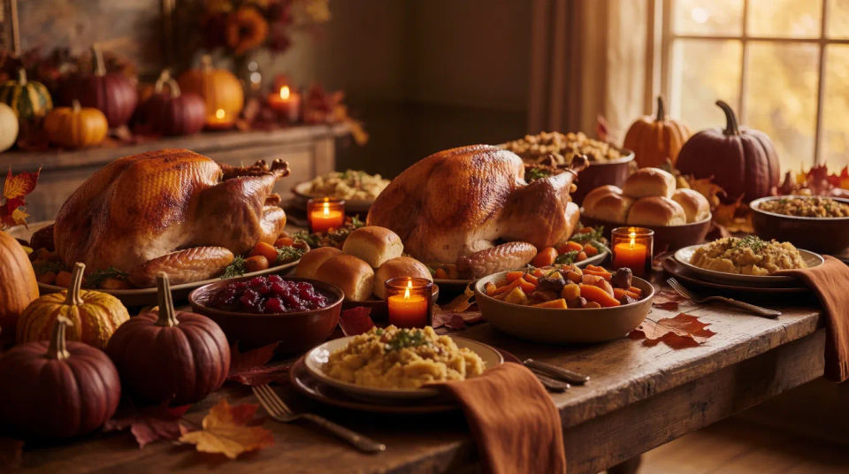 Seasonal email header