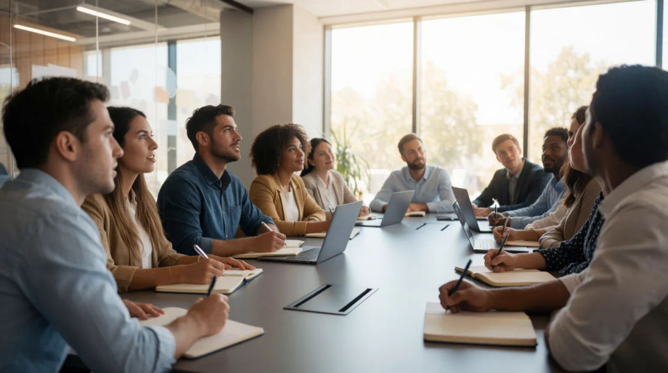 Corporate learning blog header