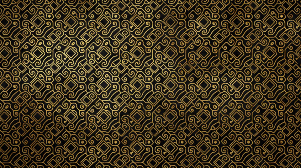 Luxury stationery motif