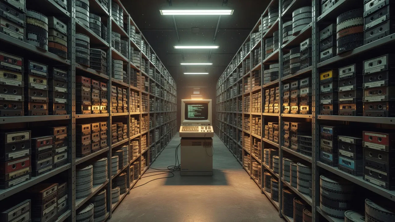 Cassette archive vault