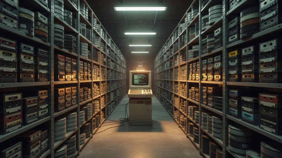 Cassette archive vault