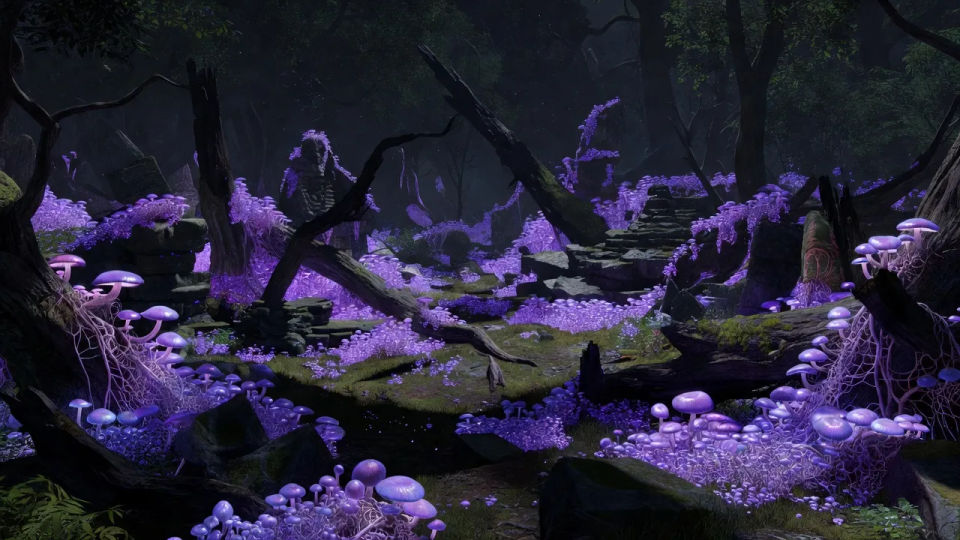 Fungal ruin clearing