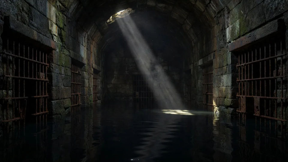 Flooded cell block