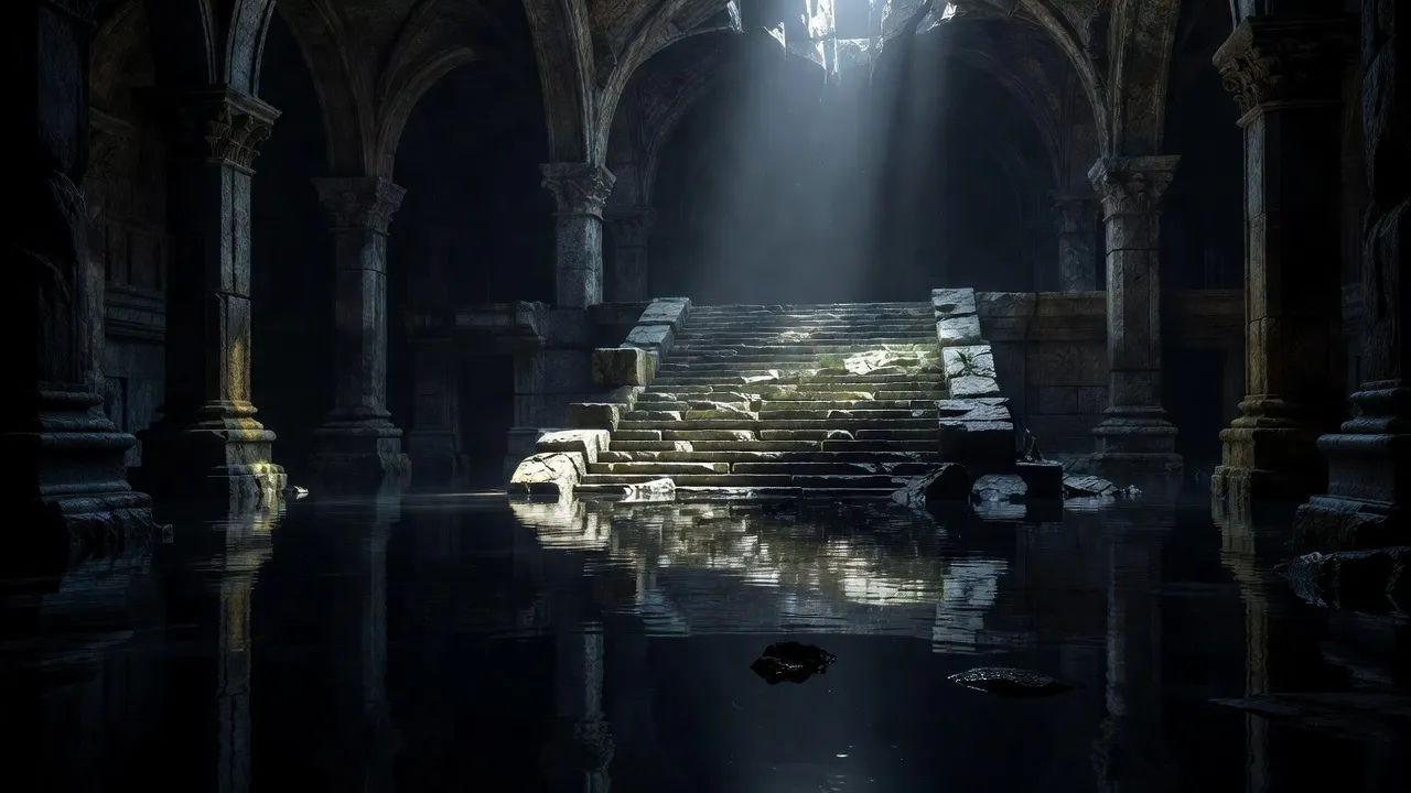 Flooded vault chamber