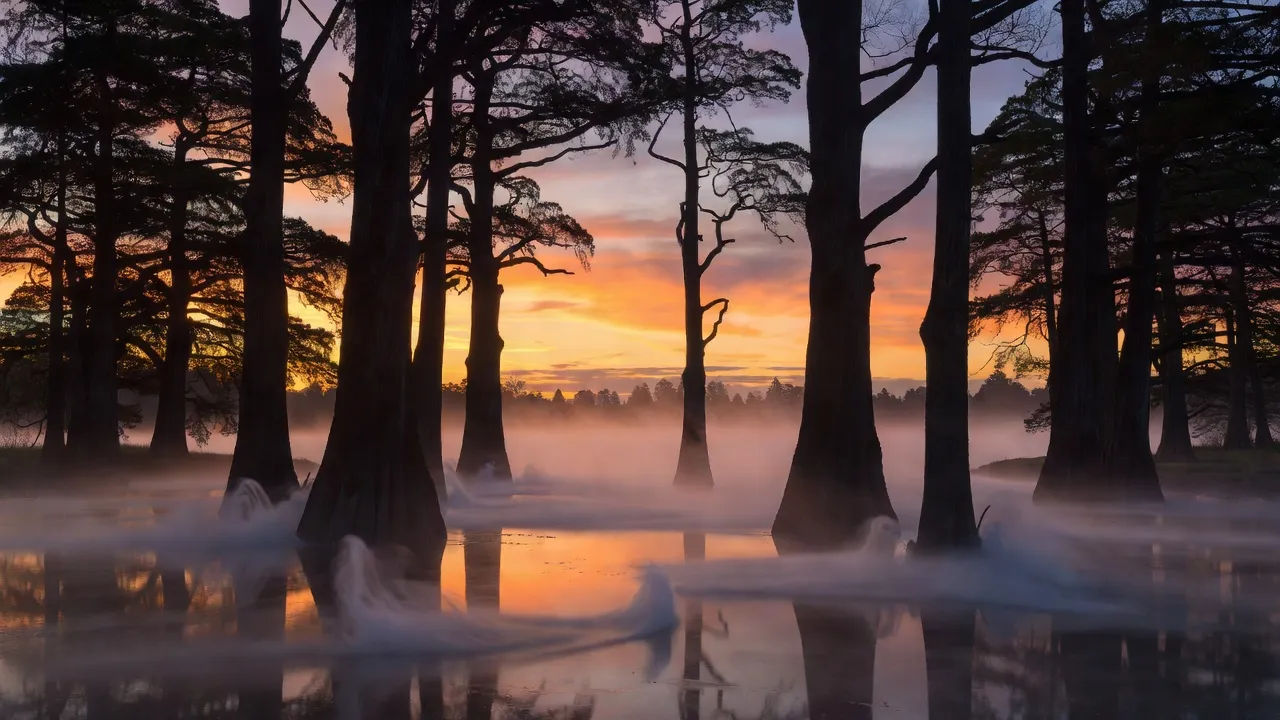 Dusk cypress grove