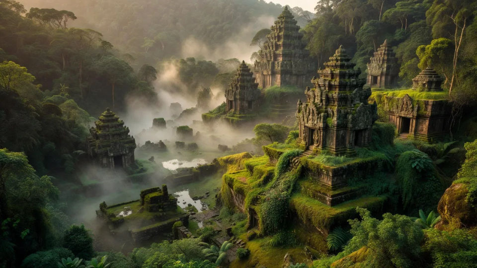 Jungle temple overlook