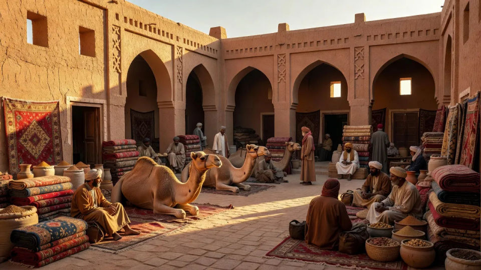 Caravanserai at rest