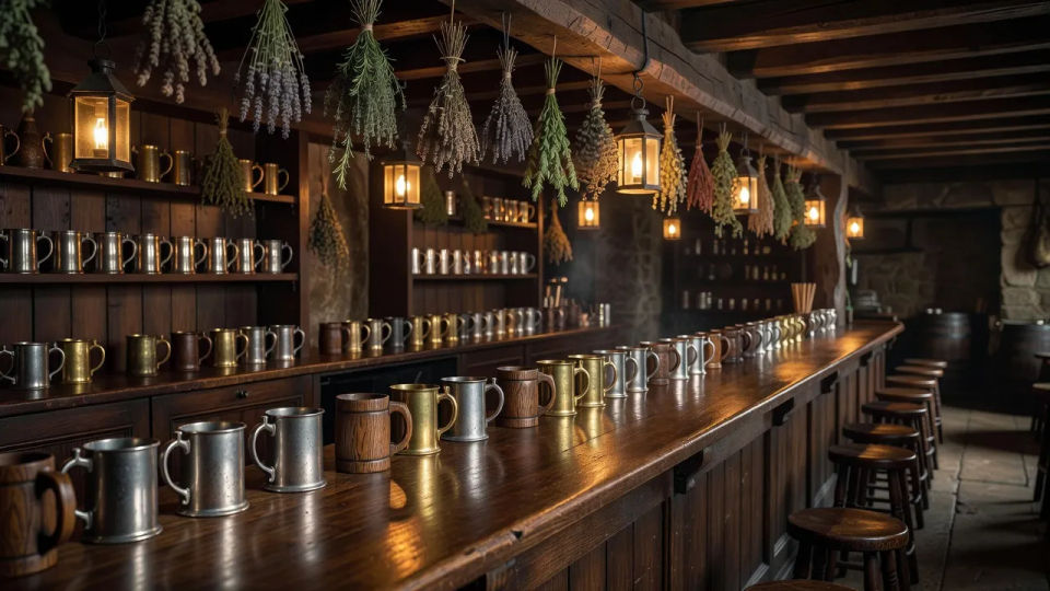 Bar counter service